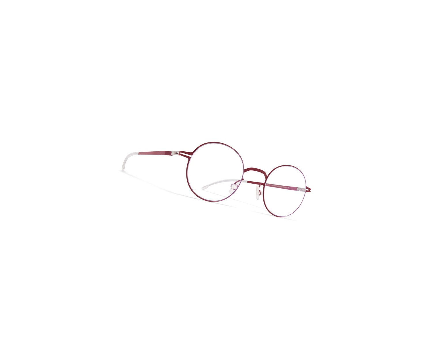 Glasses Mykita Lite Knut Optical Frame Cranberry / Clear | 74362-CFKN