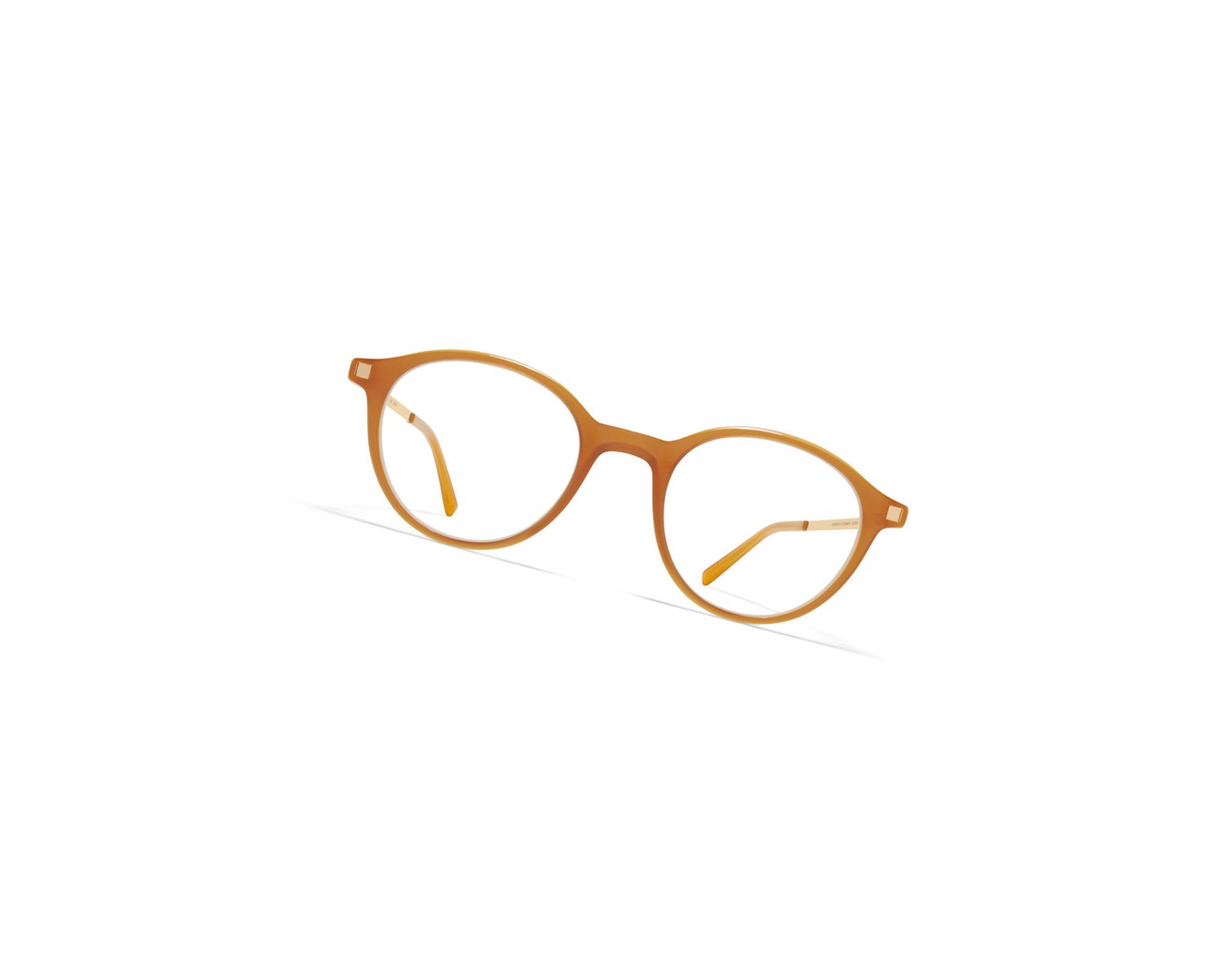 Glasses Mykita Lite / Kolmar C99 Brown/Dark Brown/Glossy Go / Clear | 93451-JWYM