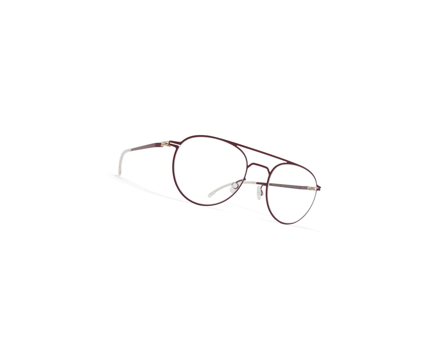 Glasses Mykita Lite Kylan Optical Frame Cranberry / Clear | 05381-SMDW
