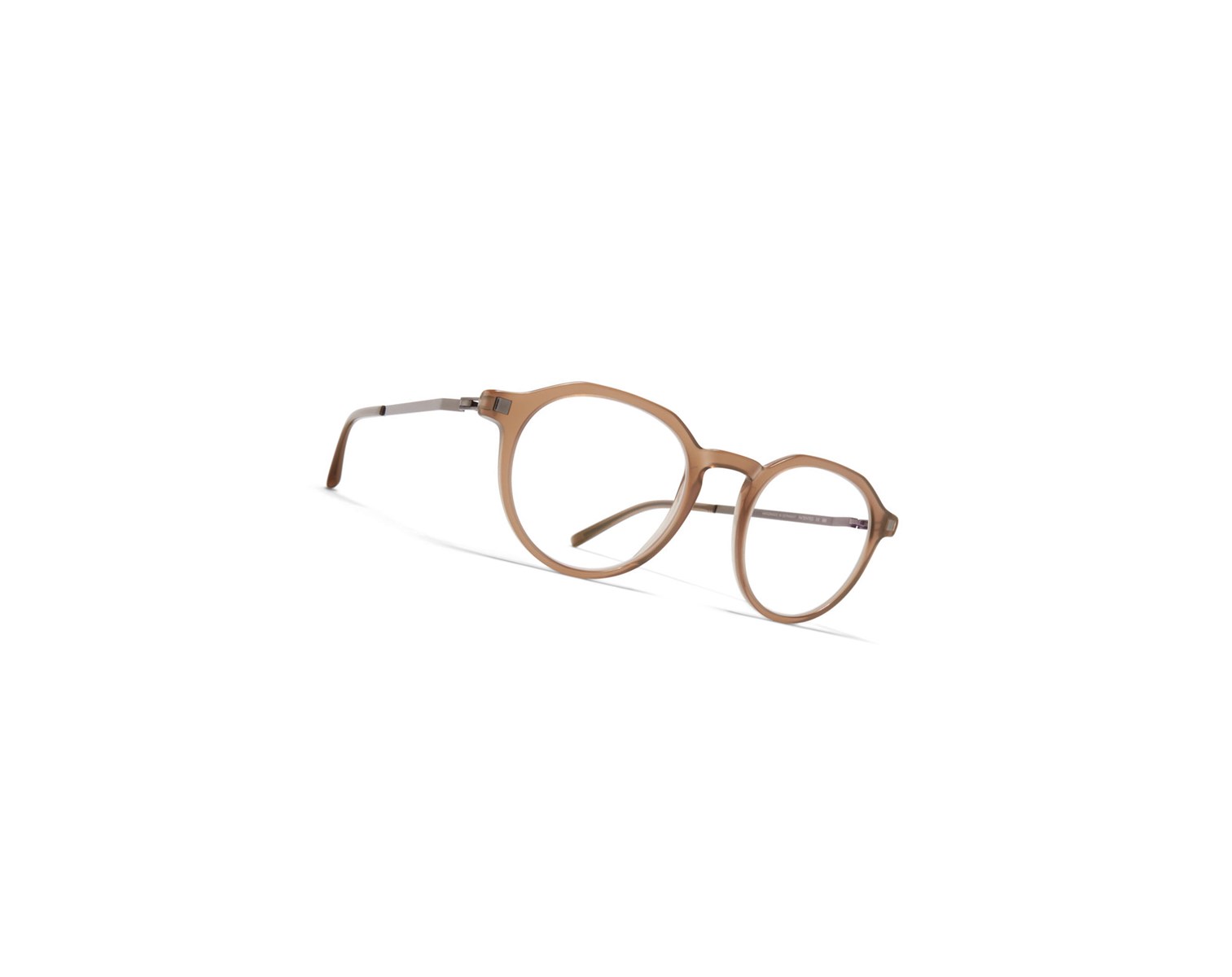 Glasses Mykita Lite / Saga C5 Taupe/Shiny Graphite / Clear | 97520-KQOU