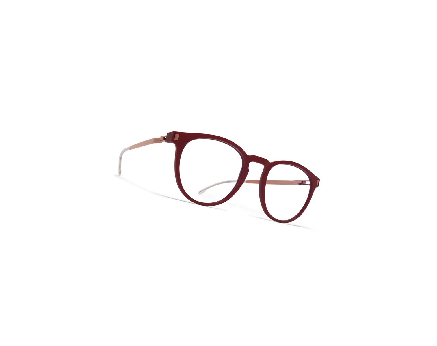 Glasses Mykita Mylon Bilimbi Optical Frame MH57 Cranberry/Purple Bronze / Clear | 32947-NYTJ