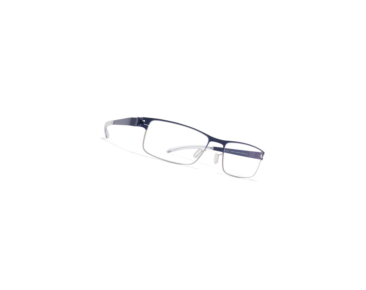 Glasses Mykita No1 Clive Optical Frame Silver/Navy / Clear | 28356-KBHT