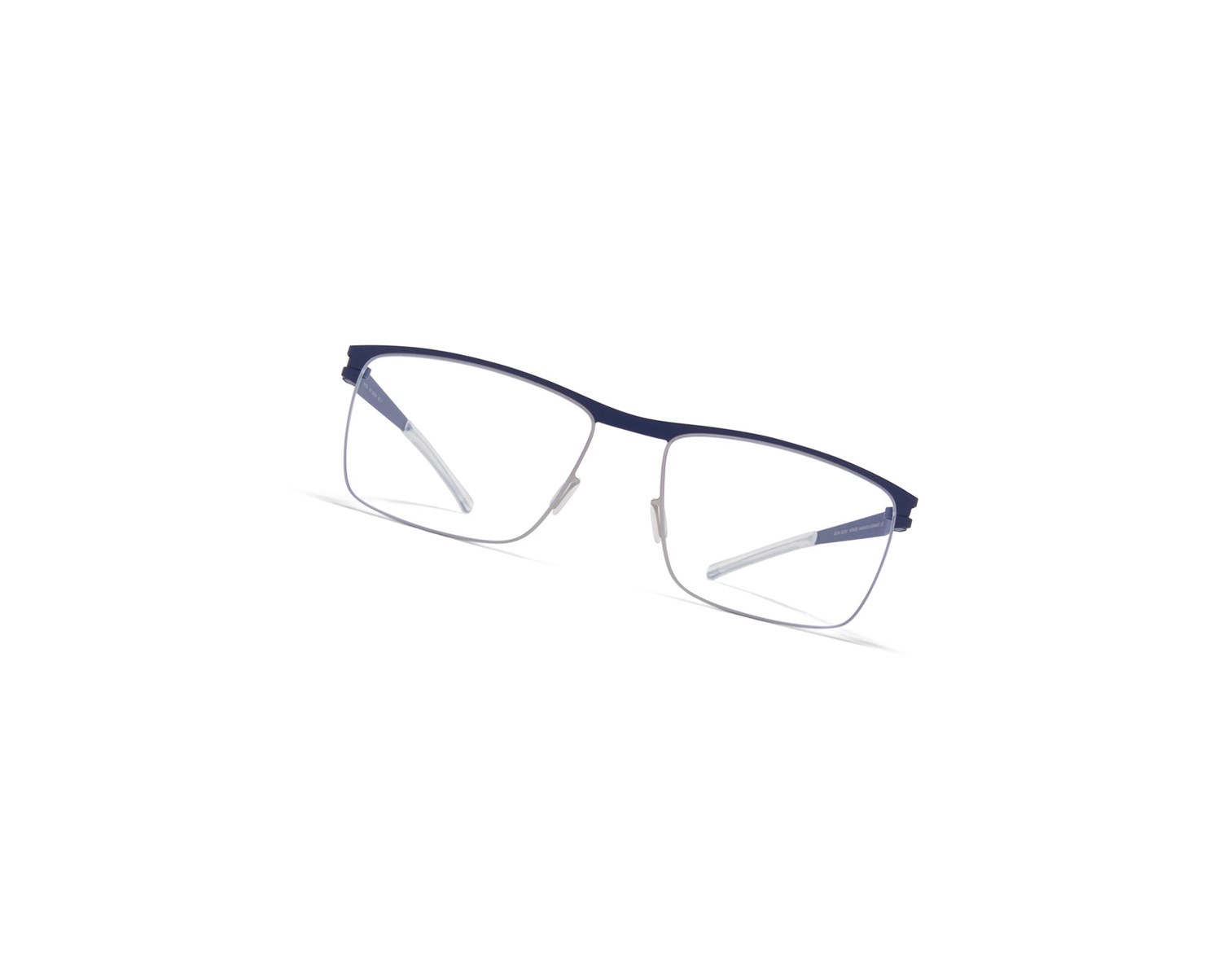Glasses Mykita No1 Dalton Optical Frame Navy/Silver (Lacquer) / Clear | 64289-NISQ
