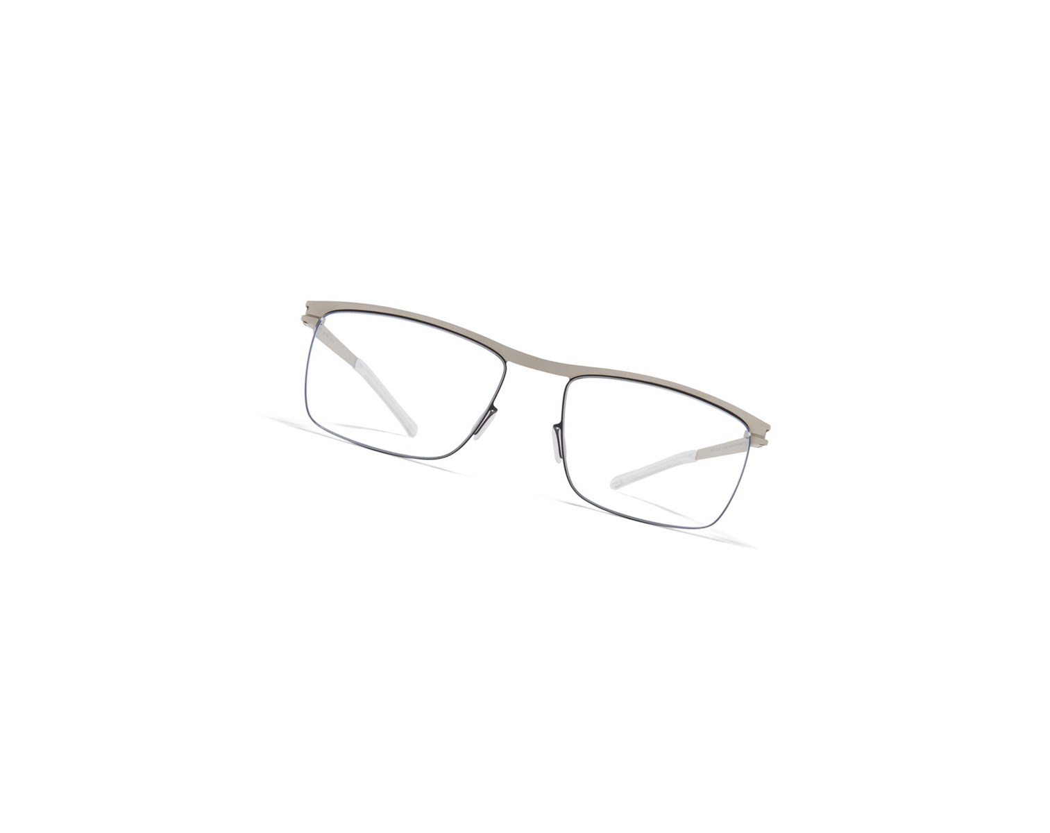 Glasses Mykita No1 Darcy Optical Frame Matte Silver/Black / Clear | 13905-IVAZ