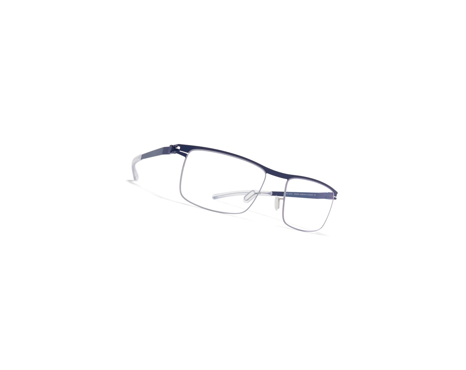 Glasses Mykita No1 Stuart Optical Frame Navy/Silver (Lacquer) / Clear | 83172-UZRQ