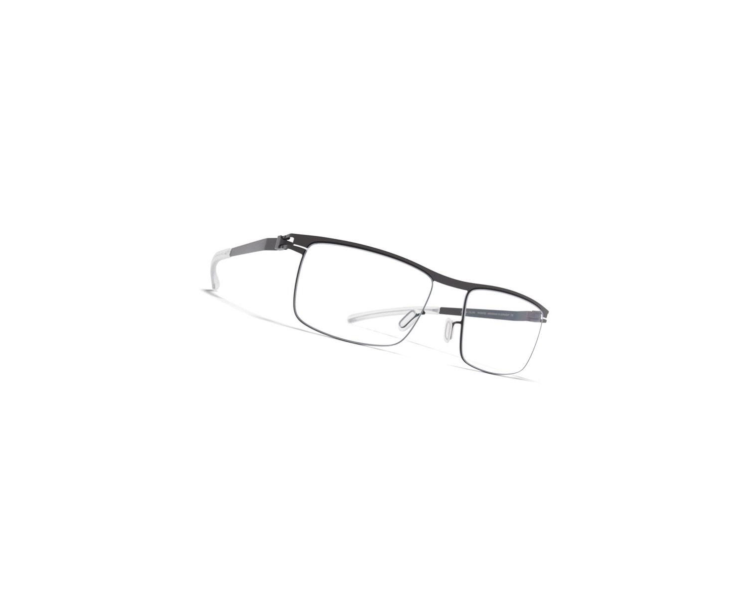 Glasses Mykita No1 Stuart Optical Frame Storm Grey/Black / Clear | 94605-VNTZ