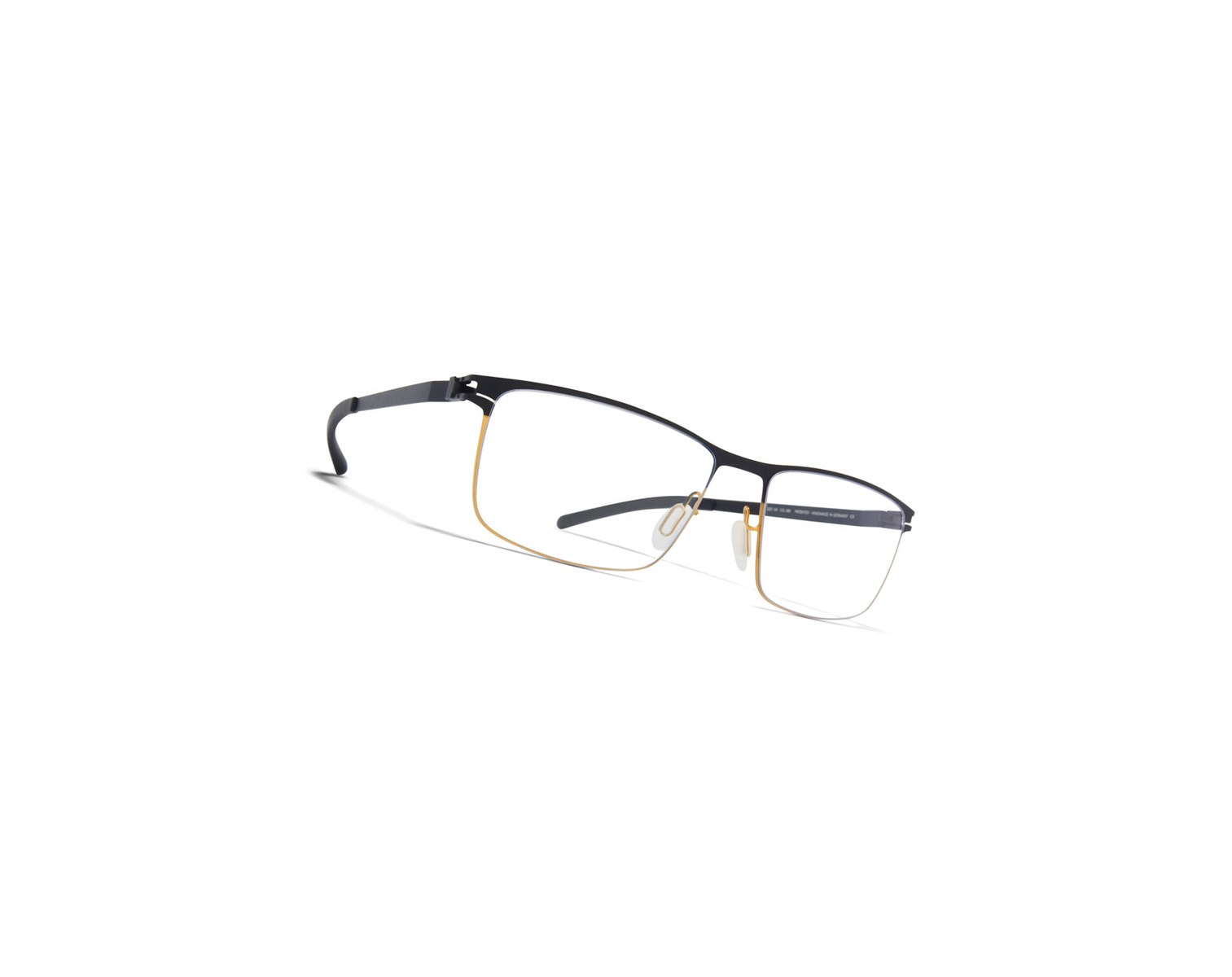 Glasses Mykita No1 Xander Optical Frame Gold/Black / Clear | 90543-LKFB
