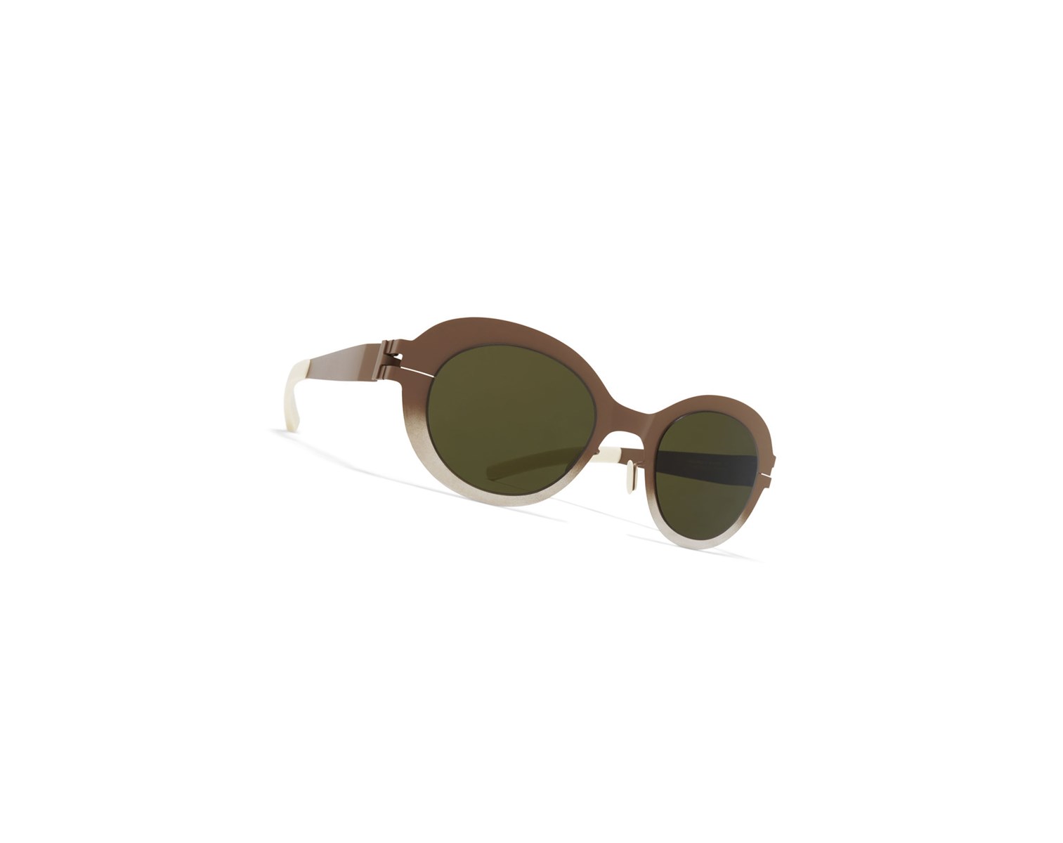 Lentes De Sol Mykita & Bernhard Willhelm Focus Plateados Verdes | 32918-EQPV
