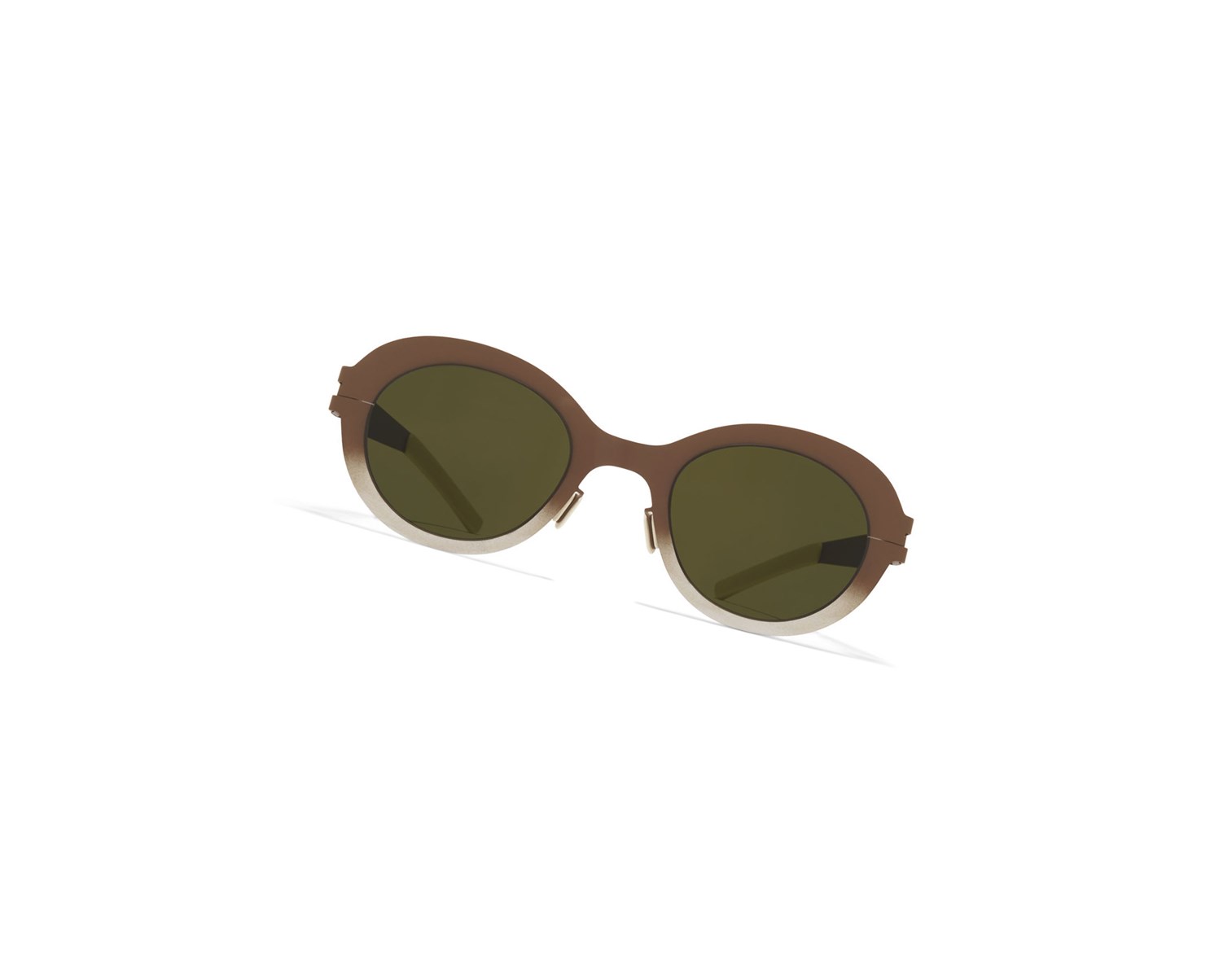 Lentes De Sol Mykita & Bernhard Willhelm Focus Plateados Verdes | 32918-EQPV