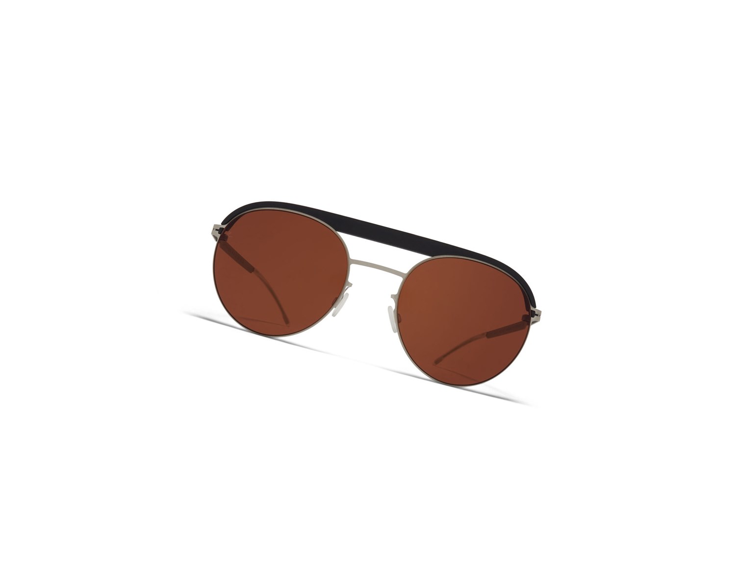 Lentes De Sol Mykita Leica Ml01 Plateados | 61584-ESYO