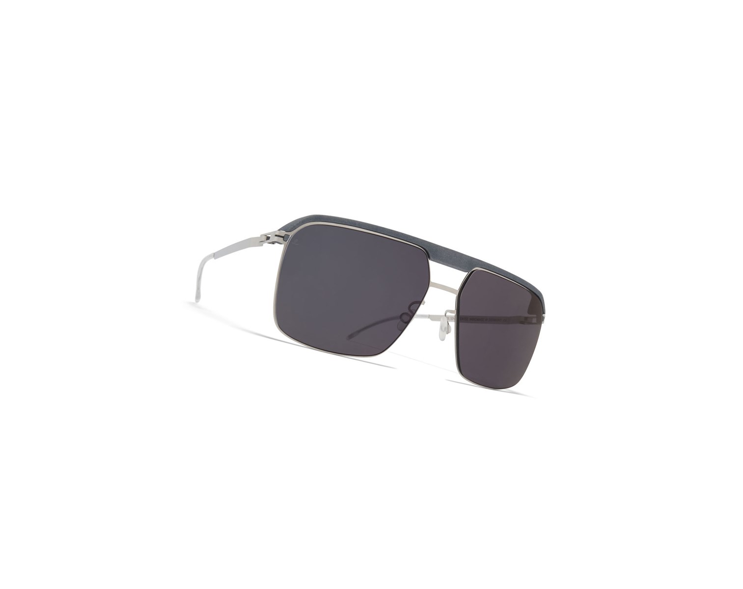 Lentes De Sol Mykita Leica Ml03 Plateados Negros | 03695-XGTU