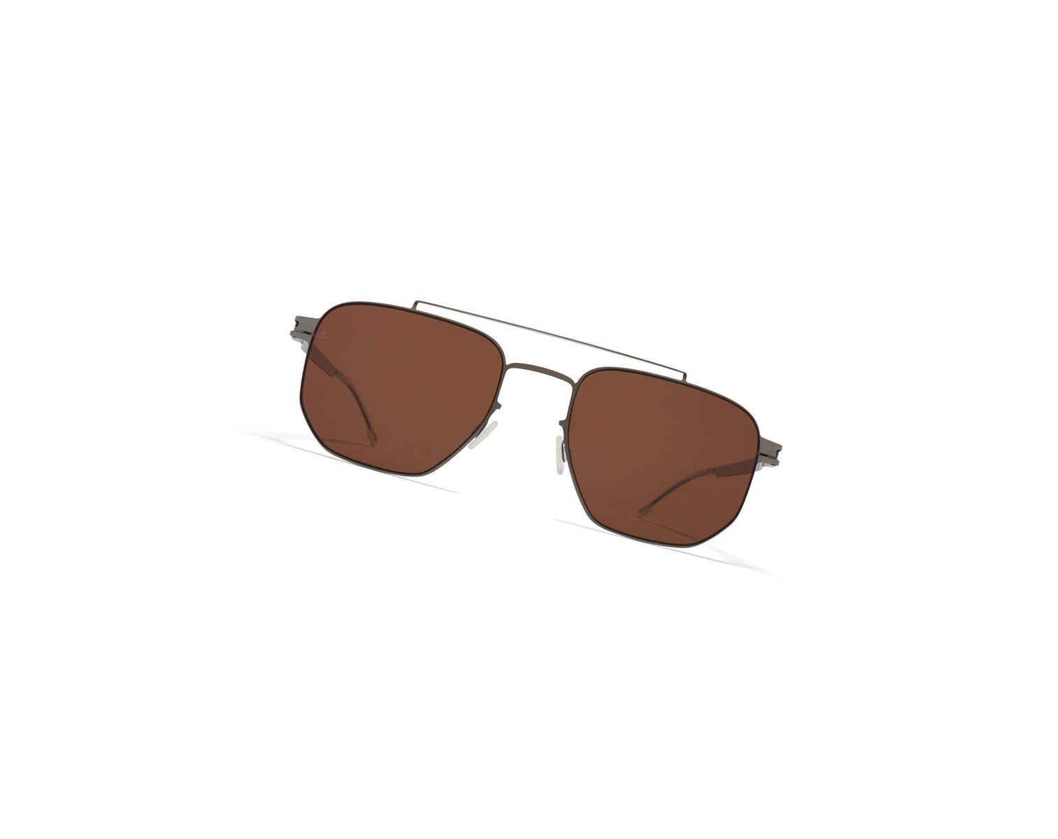 Lentes De Sol Mykita Leica Ml05 Verdes Marrom | 37918-VRGY