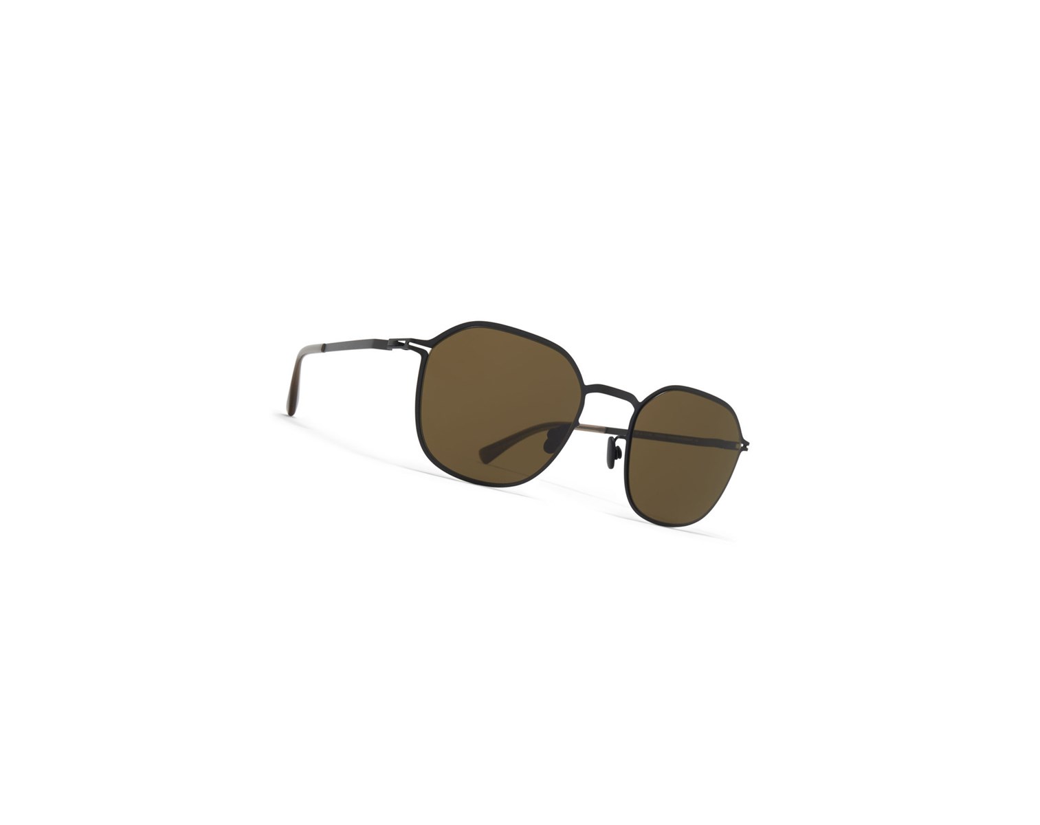 Lentes De Sol Mykita Lite Acetate Felix Negros Marrom | 08912-WOXS