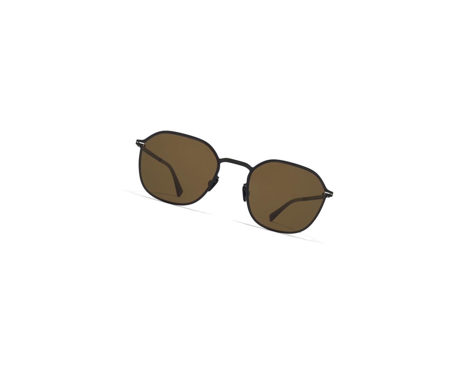 Lentes De Sol Mykita Lite Acetate Felix Negros Marrom | 08912-WOXS