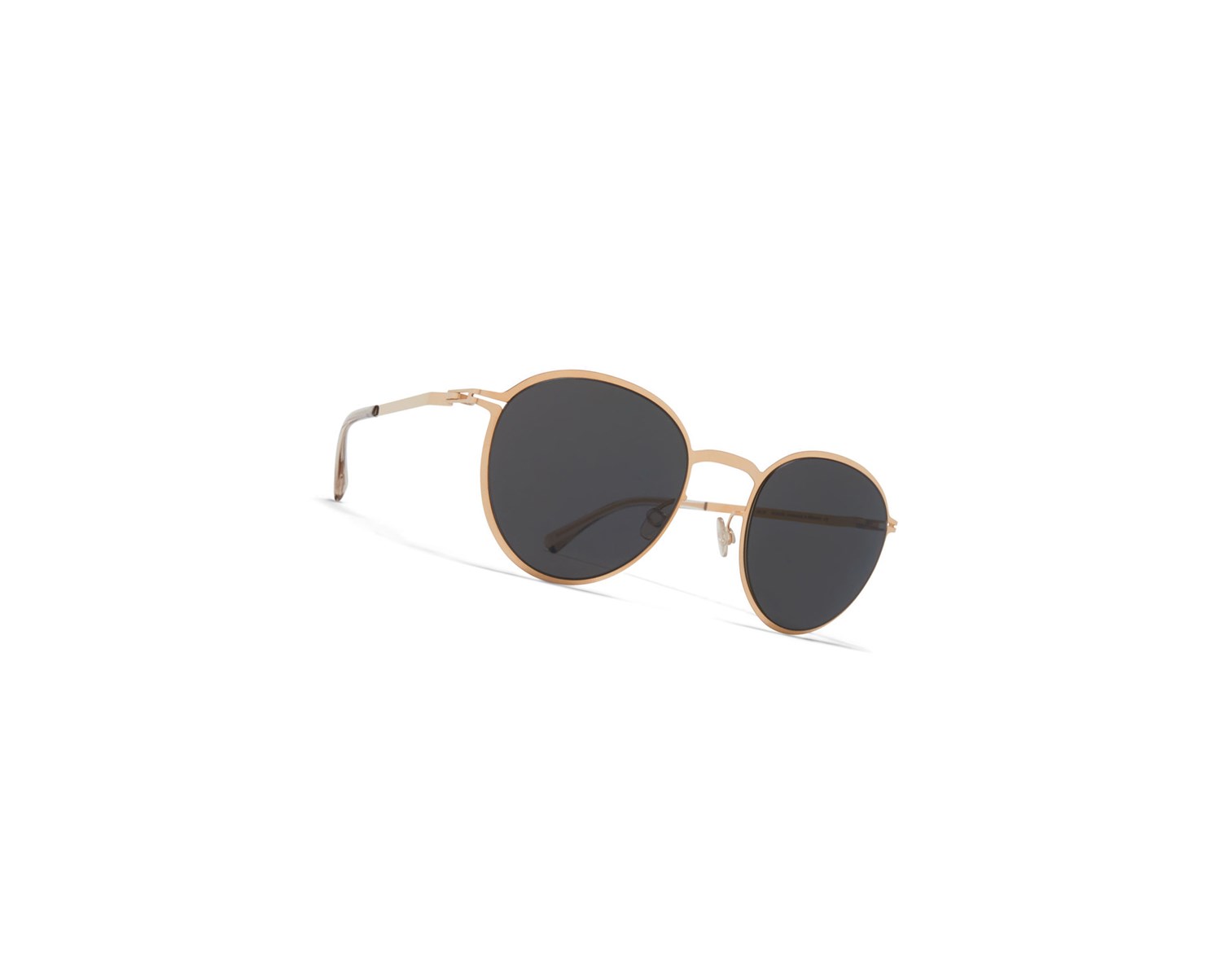Lentes De Sol Mykita Lite Acetate Kasimir Dorados Grises Oscuro | 85627-NSLX