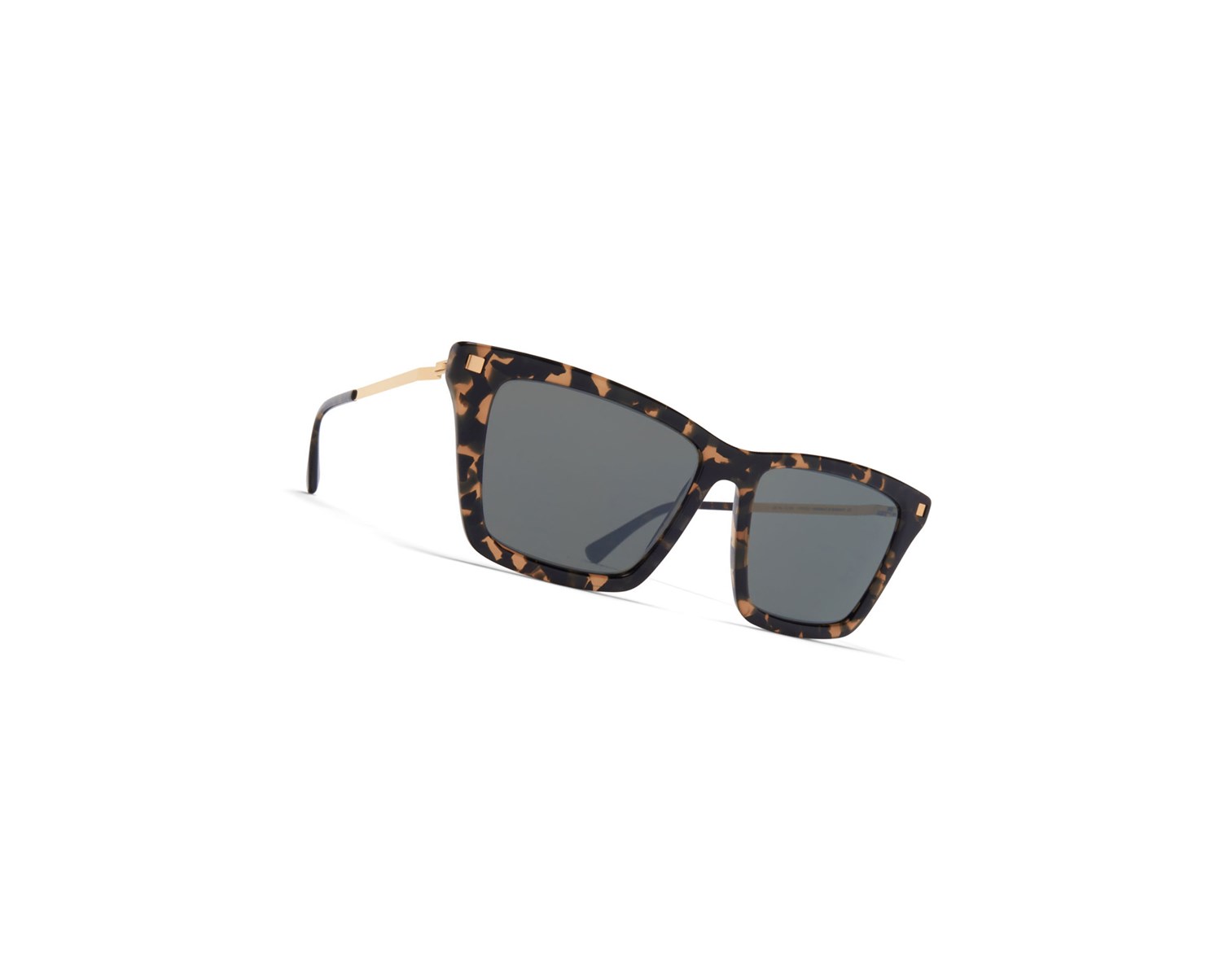 Lentes De Sol Mykita Lite Acetate Kiska Dorados Negros | 34825-LDCK
