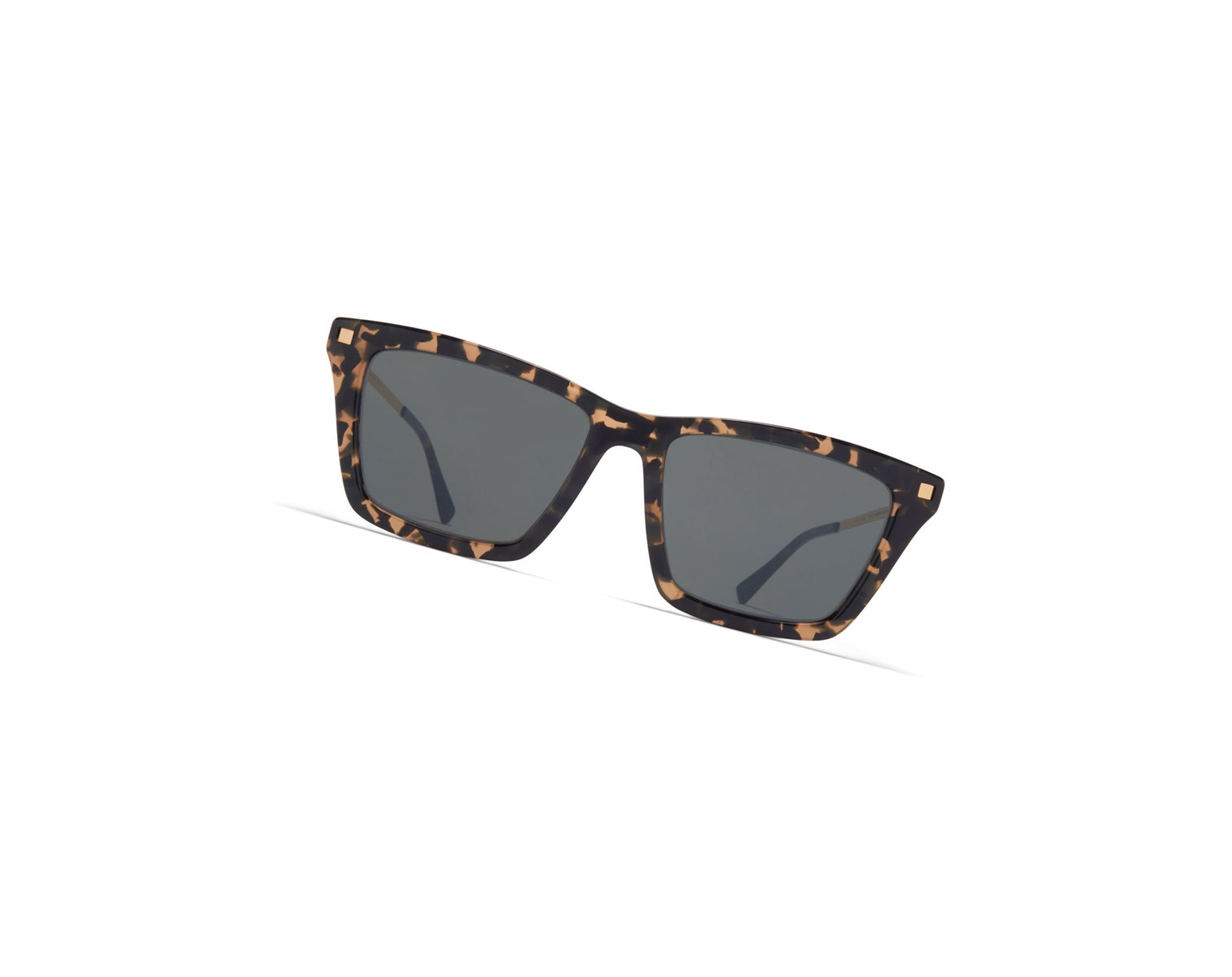 Lentes De Sol Mykita Lite Acetate Kiska Dorados Negros | 34825-LDCK
