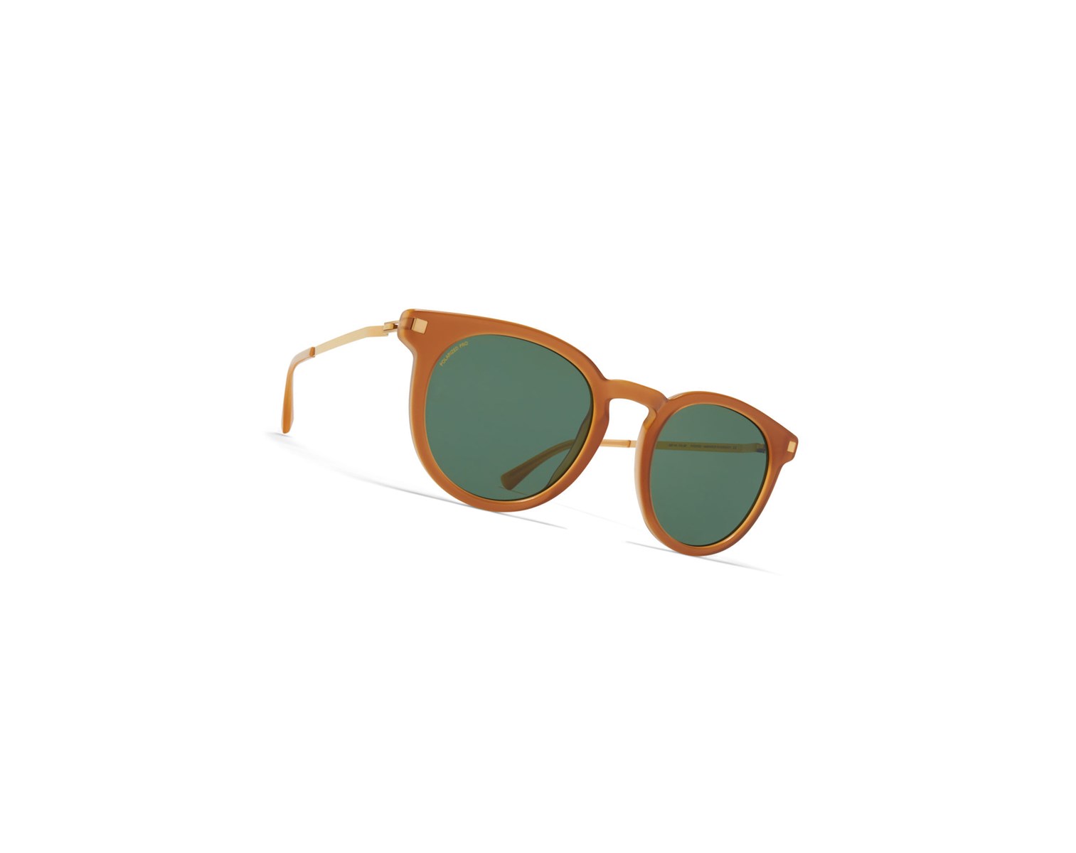 Lentes De Sol Mykita Lite Acetate Lahti Marrom Azules Verdes | 50184-XWDZ