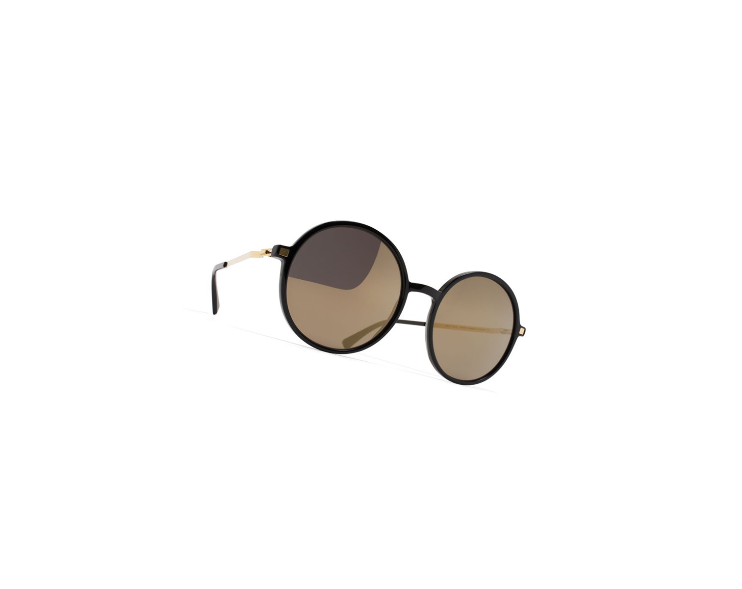Lentes De Sol Mykita Lite Anana Dorados Grises | 67492-ZFLH