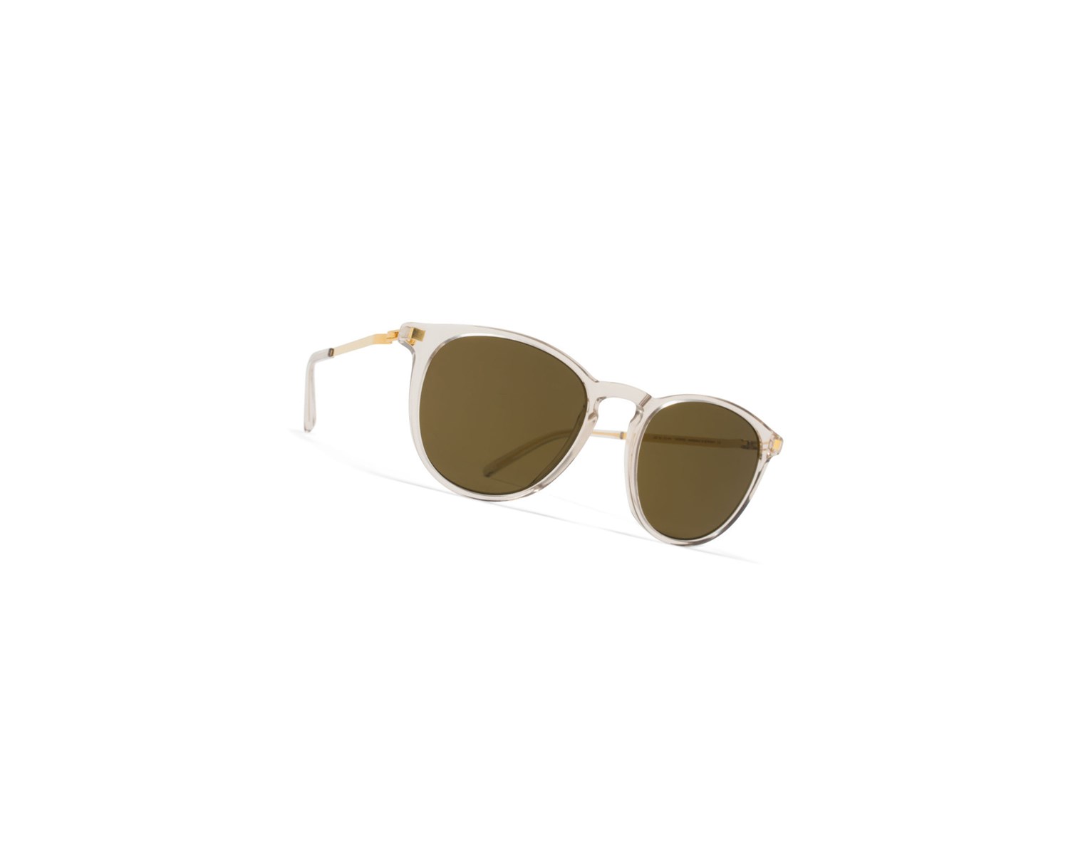 Lentes De Sol Mykita Lite Nukka Dorados Marrom | 17504-YOKX