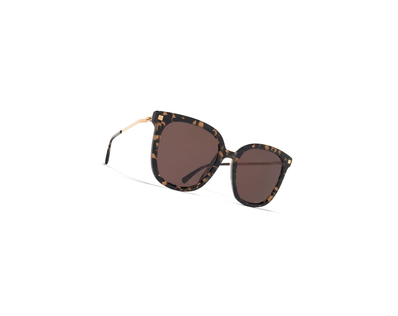 Lentes De Sol Mykita Lite Sun / Viska Dorados Marrom | 03419-GQBK