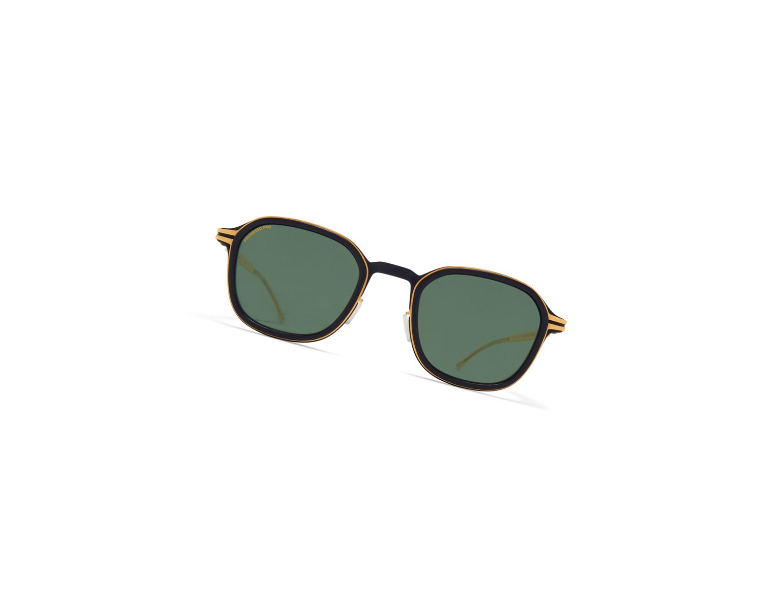 Lentes De Sol Mykita Mylon Fir Dorados Verdes | 68152-DPBK