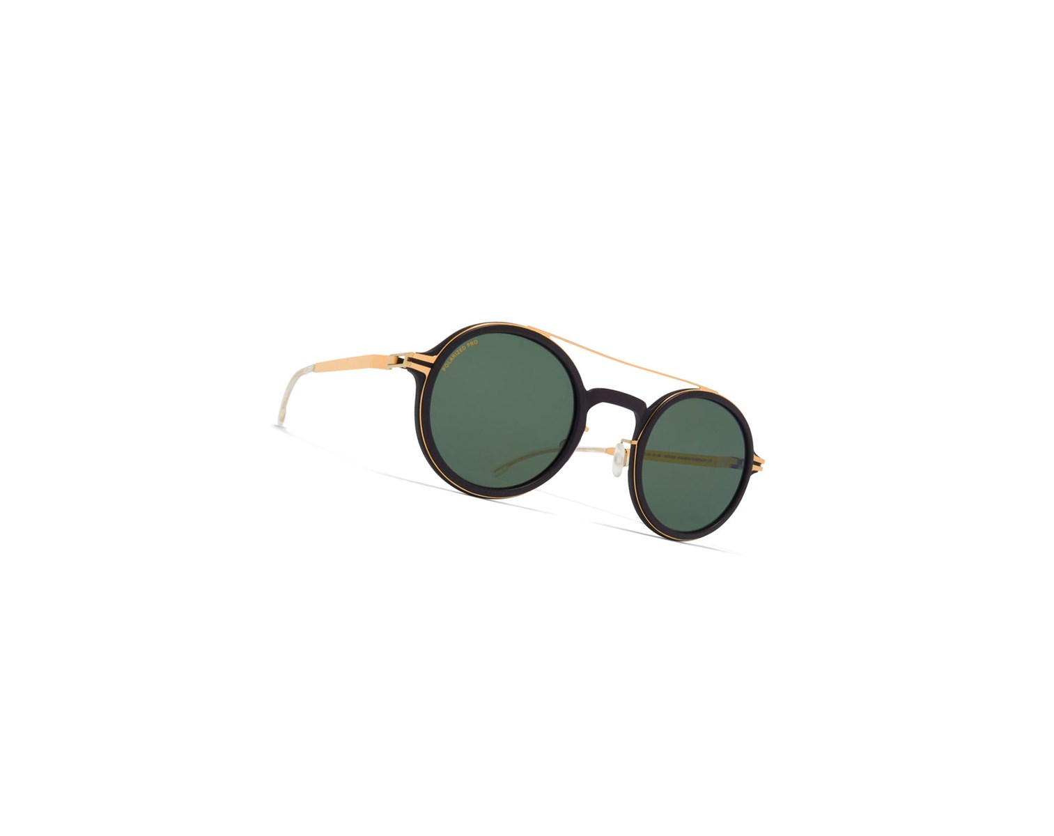 Lentes De Sol Mykita Mylon Hemlock Dorados Verdes | 25468-GHEP