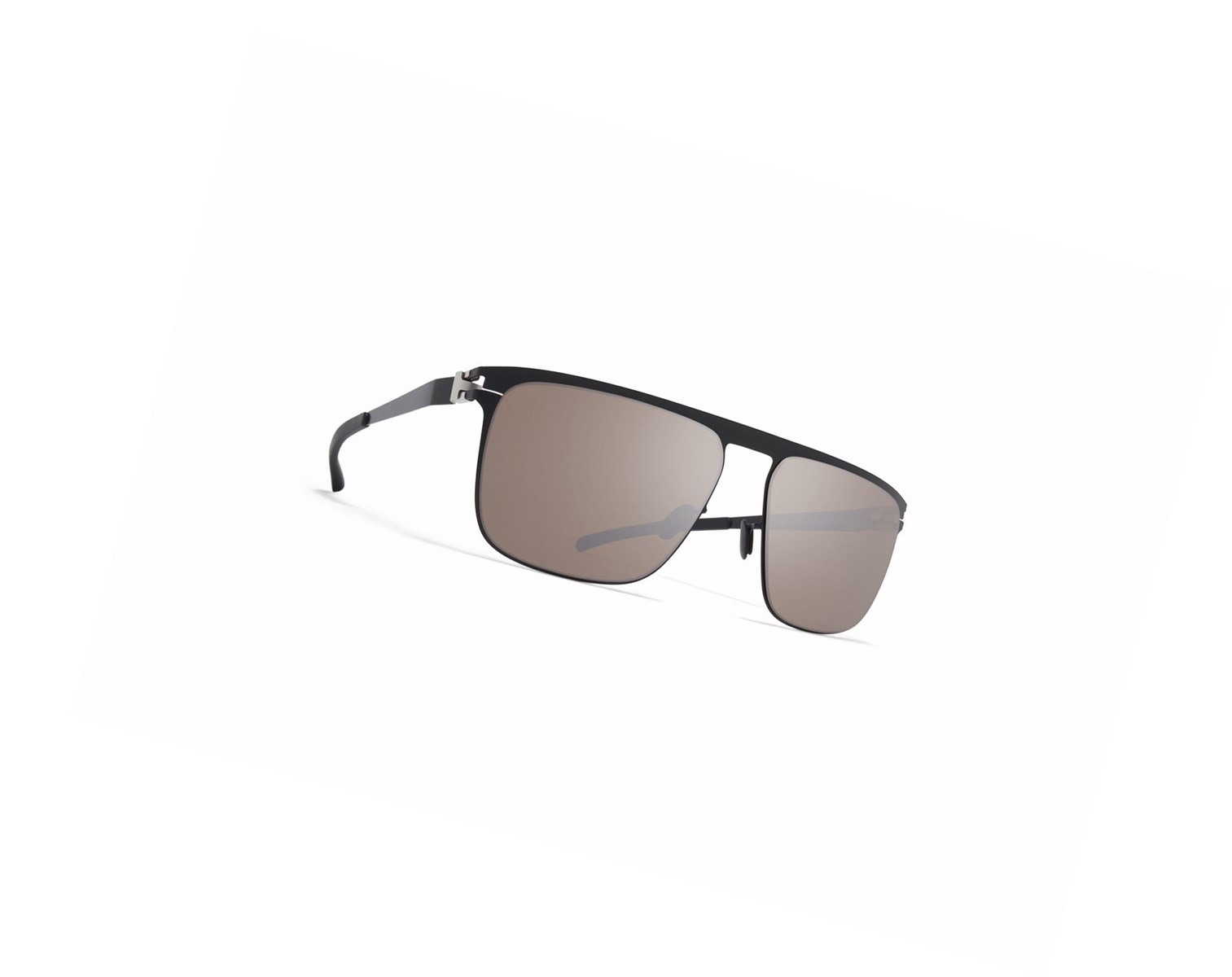 Lentes De Sol Mykita No1 Hampton Negros Marrom | 01924-VHJC