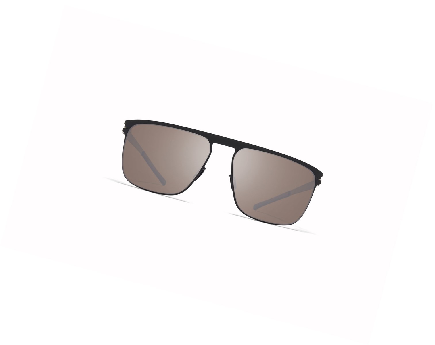 Lentes De Sol Mykita No1 Hampton Negros Marrom | 01924-VHJC