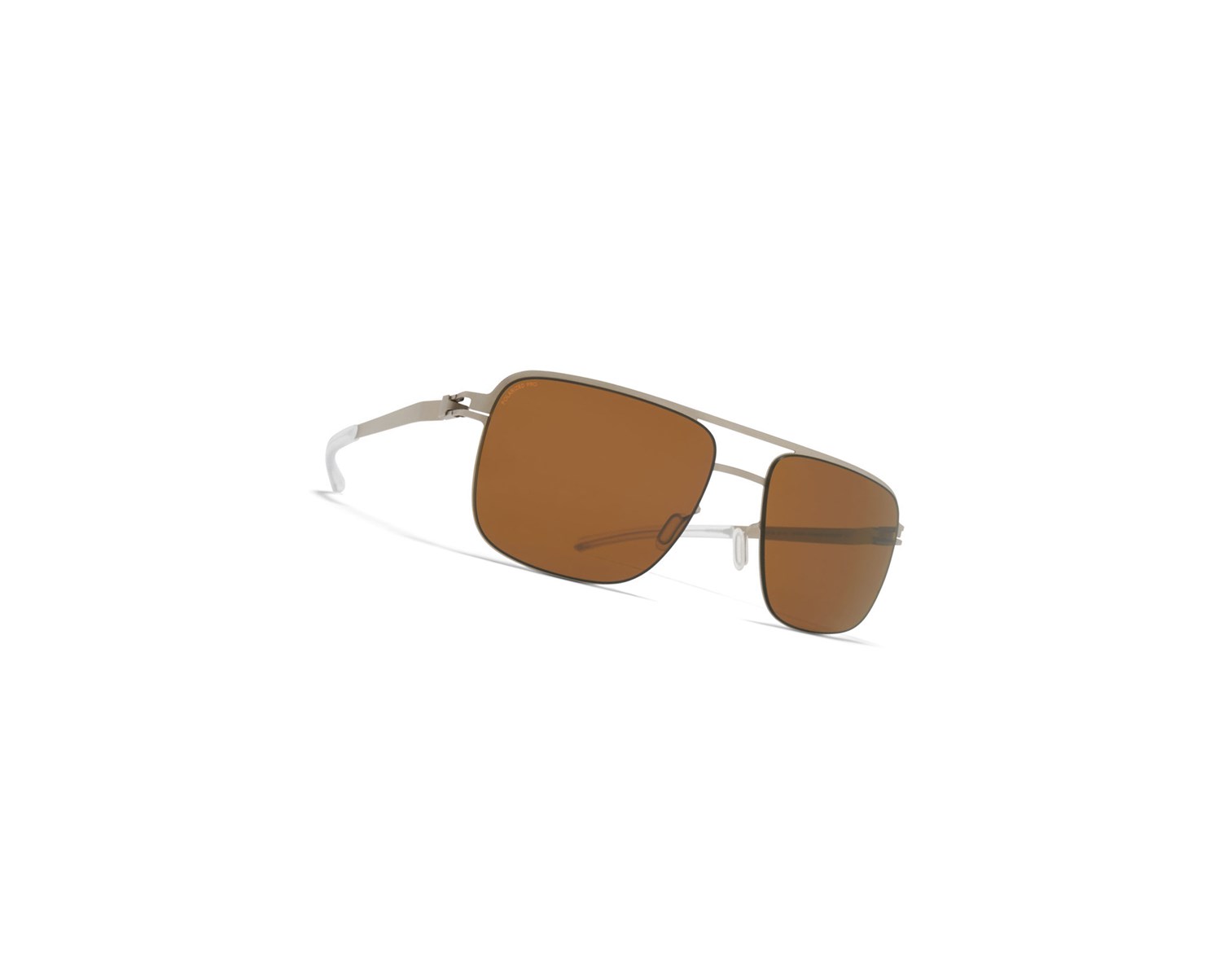 Lentes De Sol Mykita No1 Wilder Plateados Marrom | 20714-BGRS
