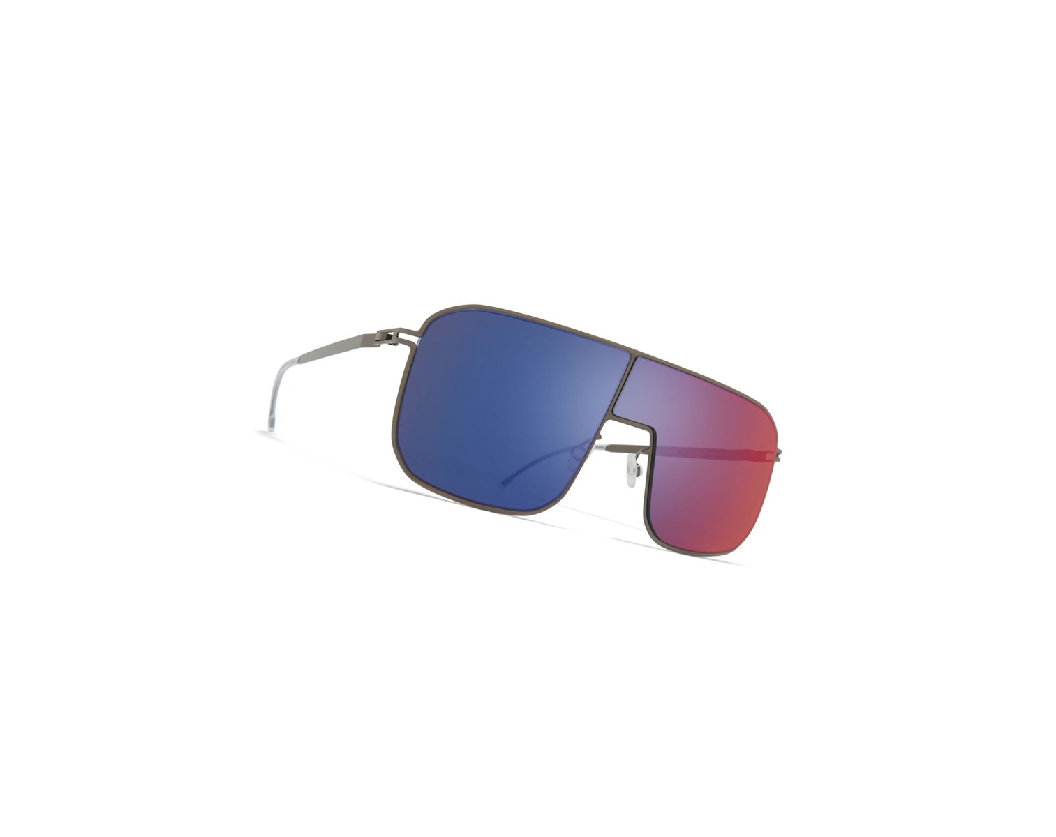 Lentes De Sol Mykita Studio Studio12.2 Shiny Graphite / Infrared Flash Shield | 01653-RHAP