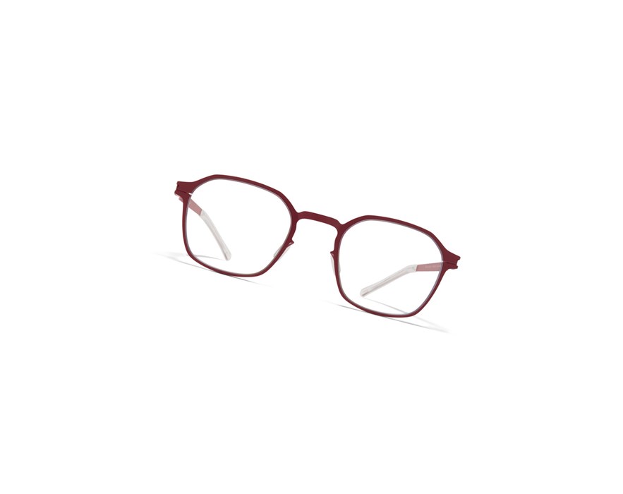 Glasses Mykita Decades Baker Optical Frame Cranberry / Clear | 14725-PSIN