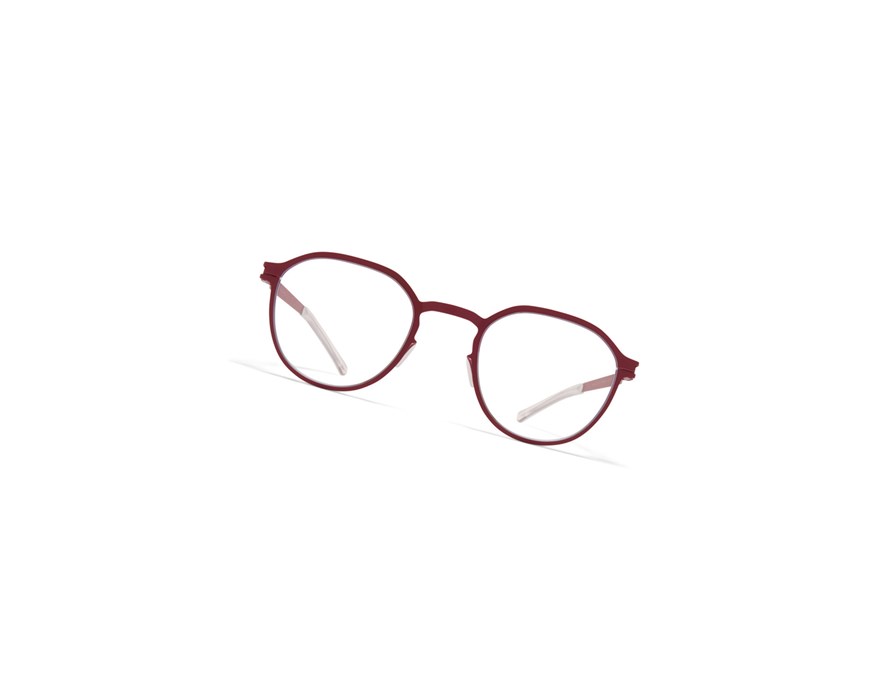 Glasses Mykita Decades Ellington Optical Frame Cranberry / Clear | 30592-FYZN