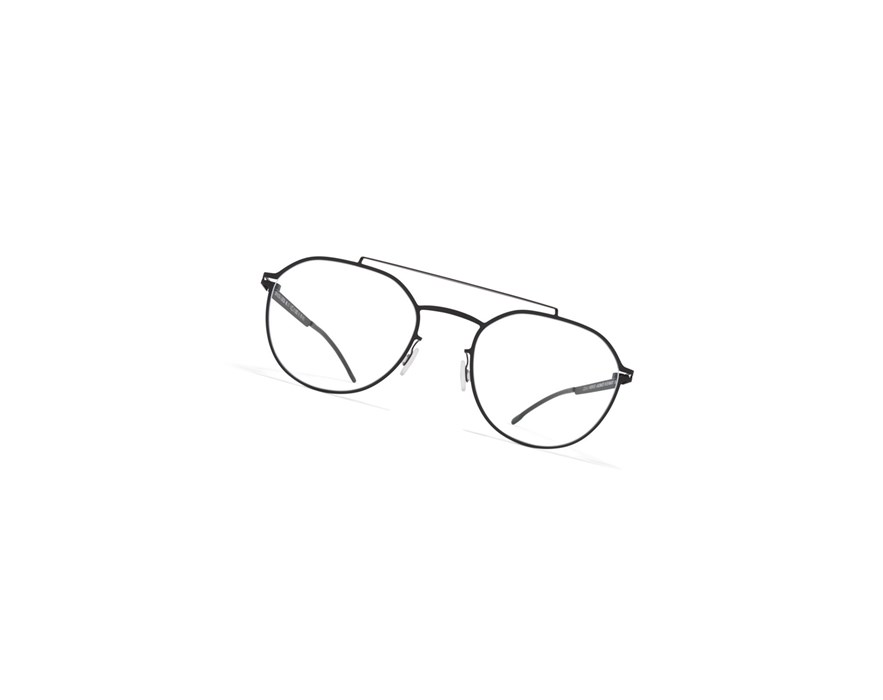 Glasses Mykita Leica Ml07 Optical Frame Black/White Edges / Clear | 09861-FWTC