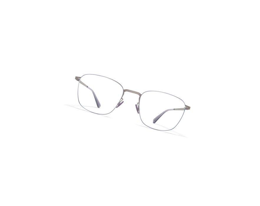 Glasses Mykita Lessrim Haru Optical Frame Grey/Black / Clear | 43925-TEGB