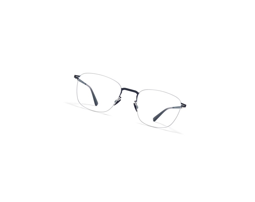 Glasses Mykita Lessrim Haru Optical Frame Silver/Indigo / Clear | 73865-POXZ