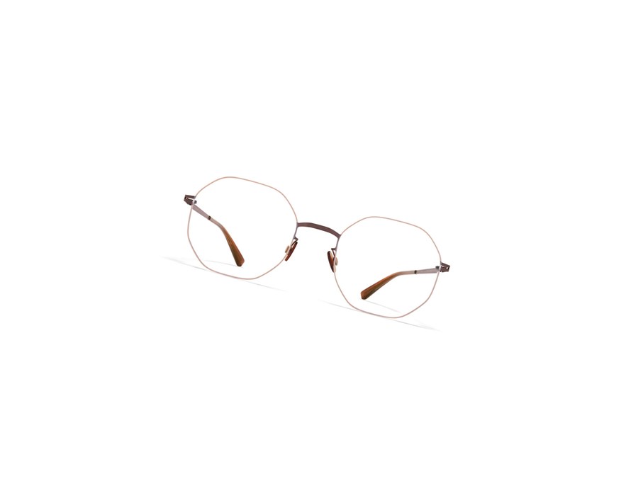 Glasses Mykita Lessrim Kaori Optical Frame Mocca/Safrane / Clear | 35819-SJTK