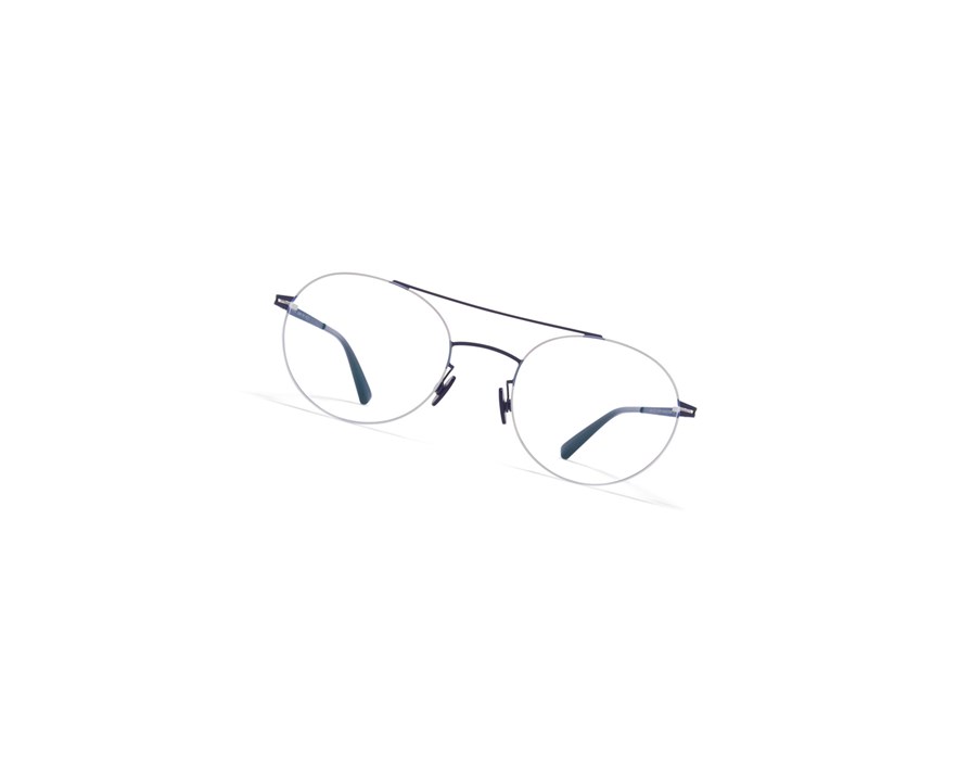 Glasses Mykita Lessrim Tomi Optical Frame Silver/Indigo / Clear | 90327-ZTEV