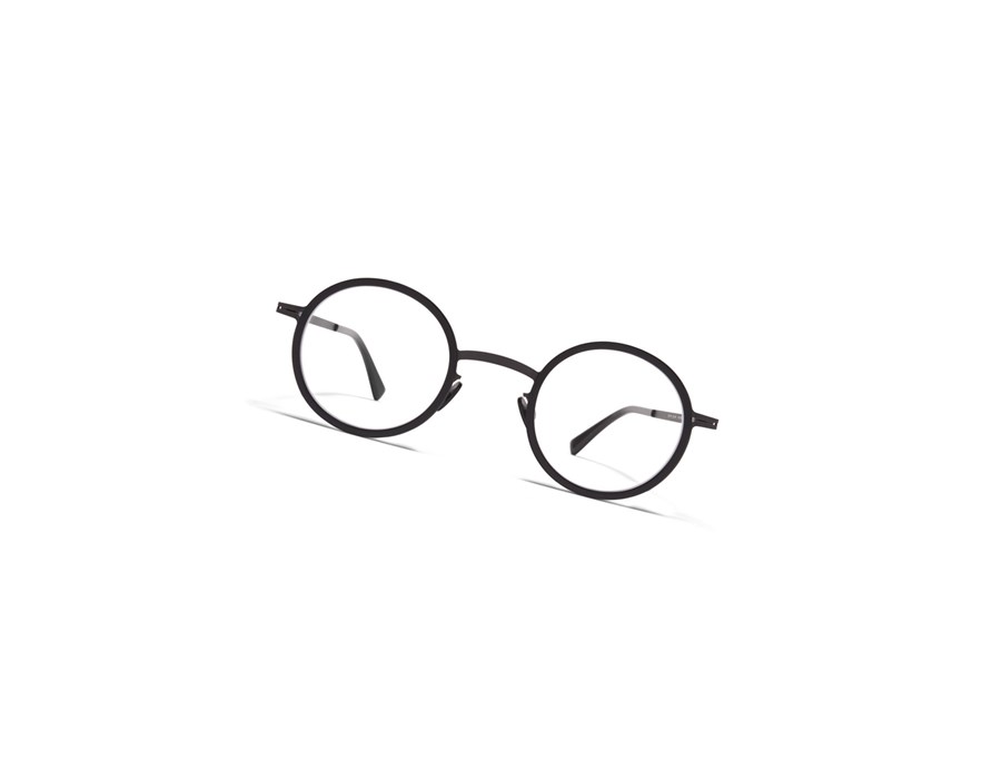 Glasses Mykita Lite Acetate Eetu Optical Frame A6 Black/Black / Clear | 39076-VXBO