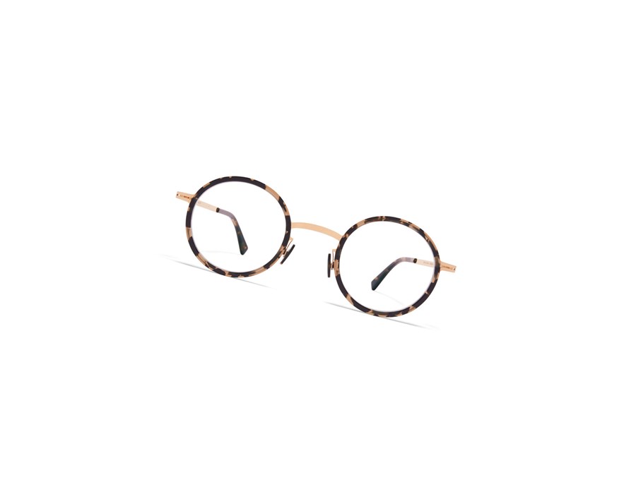Glasses Mykita Lite Acetate Eetu Optical Frame A38 Champagne Gold/Antigua / Clear | 81426-TNSI