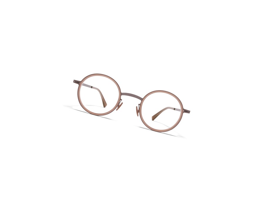 Glasses Mykita Lite Acetate Eetu Optical Frame A13 Shiny Graphite/Taupe / Clear | 86312-UDKB