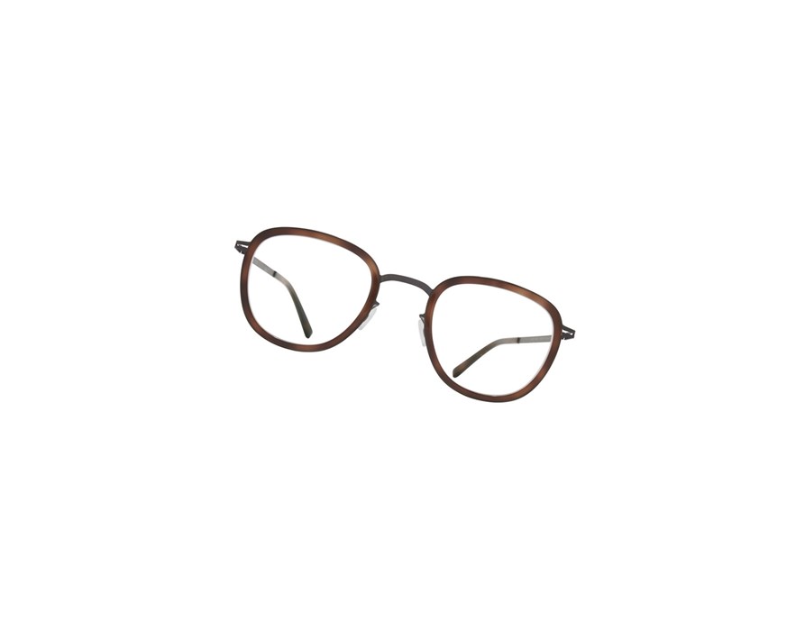 Glasses Mykita Lite Acetate Helmi Optical Frame A47 Mocca/Zanzibar / Clear | 32159-FZAY