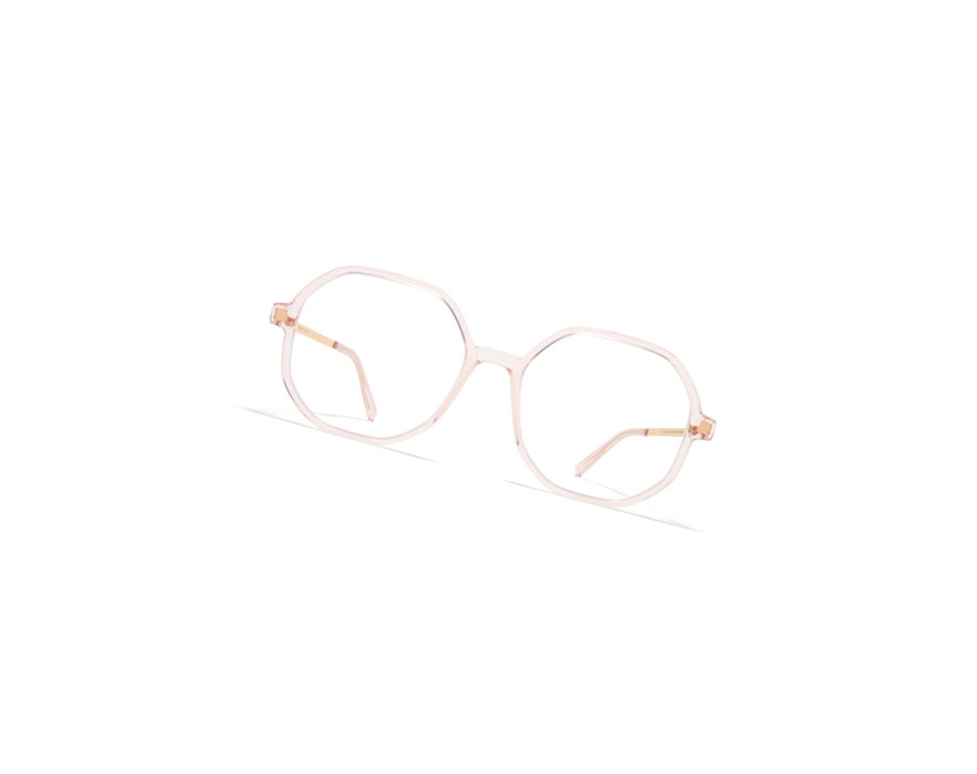 Glasses Mykita Lite Acetate Hilla Optical Frame Rosas Dorados | 15092-OKMR