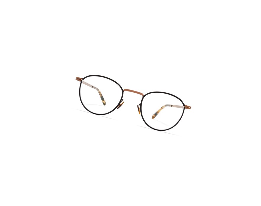 Glasses Mykita Lite Acetate Ismo Optical Frame Shiny Copper/Black / Clear | 71065-KVHQ