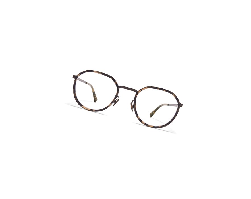 Glasses Mykita Lite Acetate Justus Optical Frame A16 Black/Antigua / Clear | 68439-EIPB
