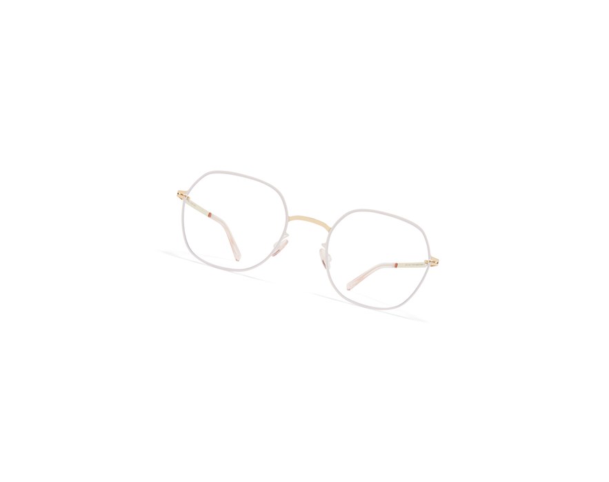 Glasses Mykita Lite Acetate Kari Optical Frame Champagne Gold/Aurore / Clear | 50983-ZQVE