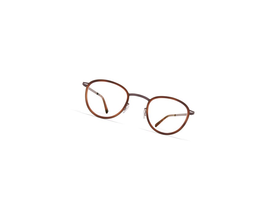 Glasses Mykita Lite Acetate Kirima Optical Frame A47 Mocca/Zanzibar / Clear | 19482-FSRH