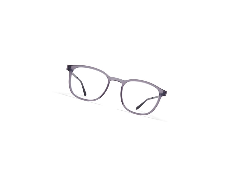 Glasses Mykita Lite Acetate Lavra Optical Frame C93 Matte Smoke/Blackberry / Clear | 26438-QLCX