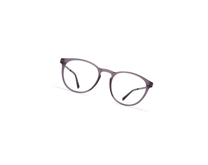Glasses Mykita Lite Acetate Nukka Optical Frame C93 Matte Smoke/Blackberry / Clear | 32579-GOTU