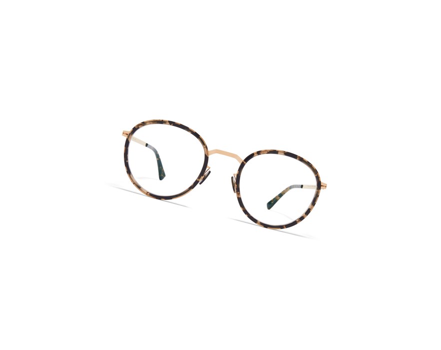 Glasses Mykita Lite Acetate Tuva Optical Frame A38 Champagne Gold/Antigua / Clear | 73654-JUKF